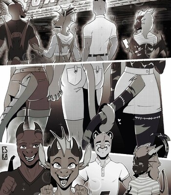 Arcade Night comic porn thumbnail 001