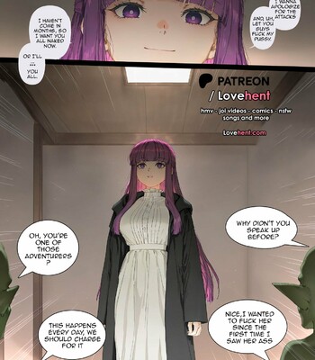 Fern x Goblins comic porn sex 5