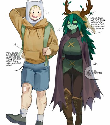 Finn and Wizard Huntress comic porn sex 6