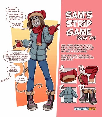 Fran & Sam’s Strip Games comic porn sex 8