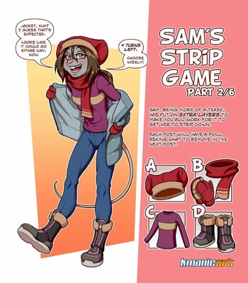 Fran & Sam’s Strip Games comic porn sex 9