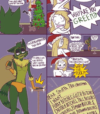 How Fuccoon Fucked Lady Christmas comic porn sex 3