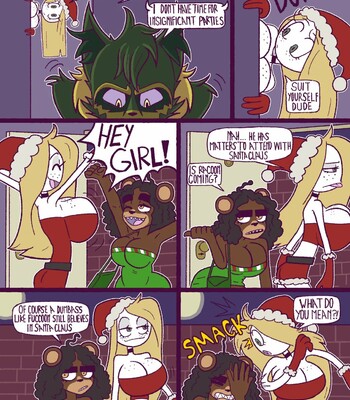 How Fuccoon Fucked Lady Christmas comic porn sex 4