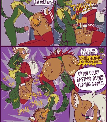 How Fuccoon Fucked Lady Christmas comic porn sex 10