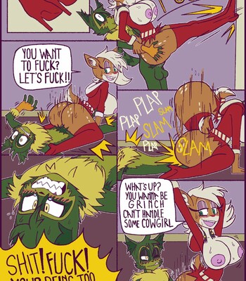 How Fuccoon Fucked Lady Christmas comic porn sex 11