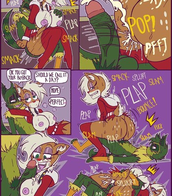 How Fuccoon Fucked Lady Christmas comic porn sex 12