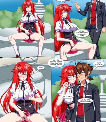 Issei’s Date with Rias comic porn sex 5