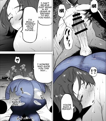 Jeans wa Iteru Kowakute Nigate dakedo Megutai na Tomodachi no Okaa-san | My Friend’s Mother, Who Wears Jeans Is Scary But Is Blessed With A Big Booty comic porn sex 40