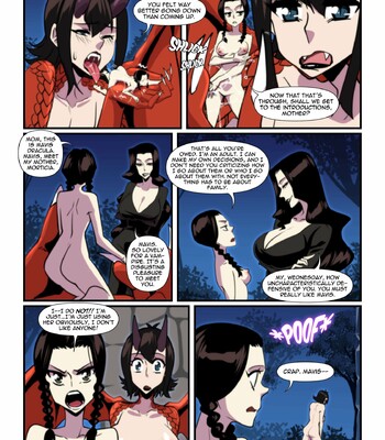 Mavis and Wednesday’s Familial Pleasures comic porn sex 4