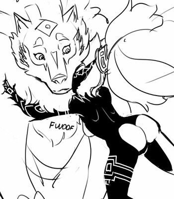 Midna x Wolf Link comic porn sex 14