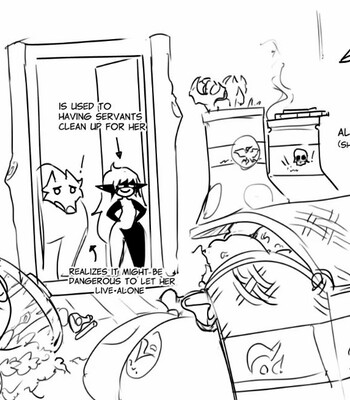 Midna x Wolf Link comic porn sex 17