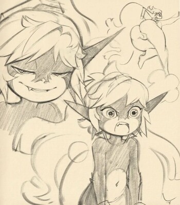 Midna x Wolf Link comic porn sex 29