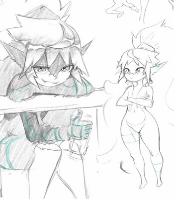 Midna x Wolf Link comic porn sex 33