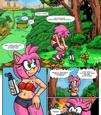 [Omega Zuel] Workout (Sonic The Hedgehog) comic porn sex 1