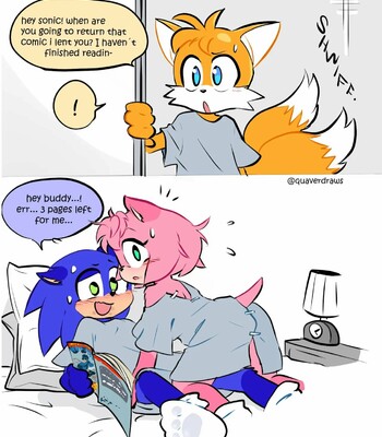 [Quaverdraws | QuaverNSFW] Sonic Ark AU comic porn sex 14