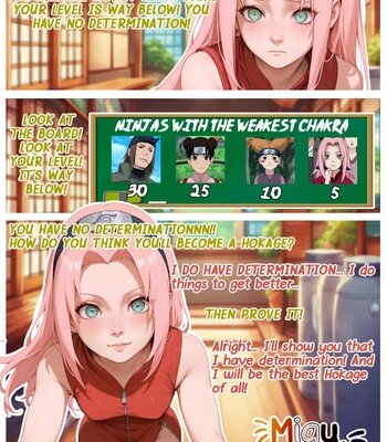 Sakura in The Hokage Way (Naruto)  AI Generated comic porn sex 2