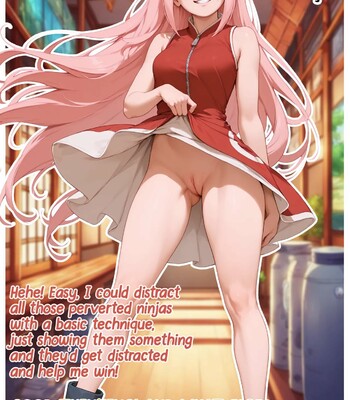 Sakura in The Hokage Way (Naruto)  AI Generated comic porn sex 5