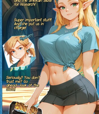 Zelda: Breath of the Lust AI Generated comic porn sex 4