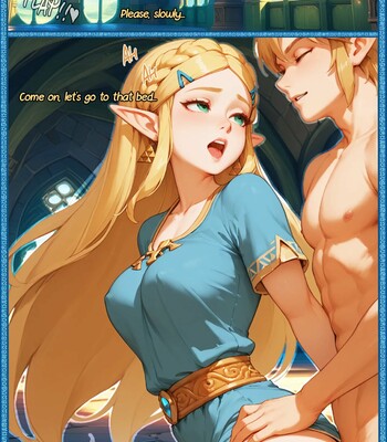 Zelda: Breath of the Lust AI Generated comic porn sex 7