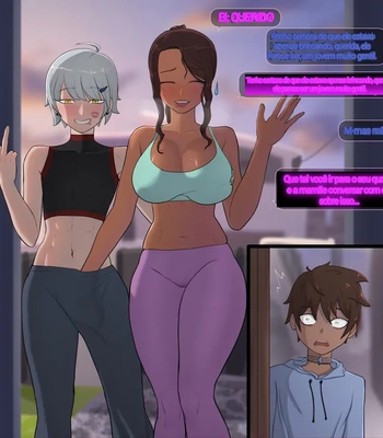 Mom x Femboy Bully comic porn thumbnail 001