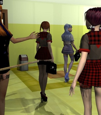 3D Futanari Class comic porn sex 5