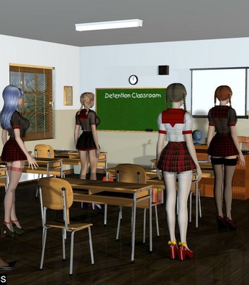 3D Futanari Class comic porn sex 6