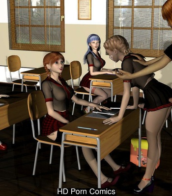 3D Futanari Class comic porn sex 23