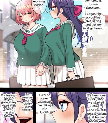 A Story About The Most Pure And Innocent Lesbian Schoolgirl Couple Growing A Dick comic porn sex 4