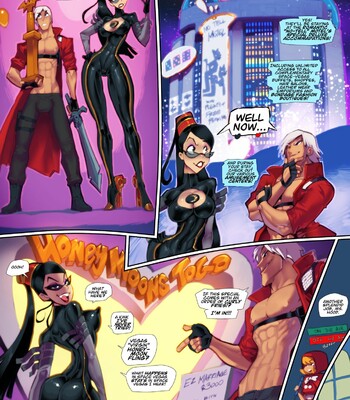 Bayonetta & Dante in Super Space Vegas (Bayonetta/Devil May Cry) (ongoing) comic porn sex 1
