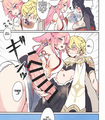 Chimyaku Ijou: Seiyoku+100% | Ley Line Disorder: Libido Increased by 100% [Colorized] comic porn sex 4