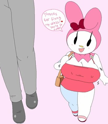 [Dream-Cassette] A date with Kitty/Melody/Kuromi comic porn sex 5