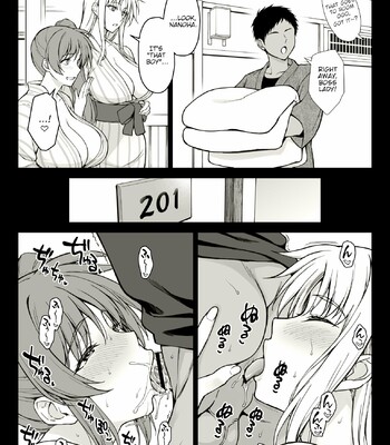 Ecchi na Onee-san-tachi ni Onsenyado de Hokakusareta Ken comic porn sex 2