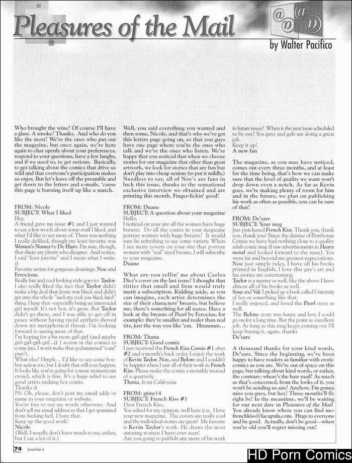 French Kiss 3 comic porn sex 90