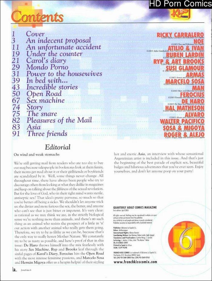 French Kiss 6 comic porn sex 2