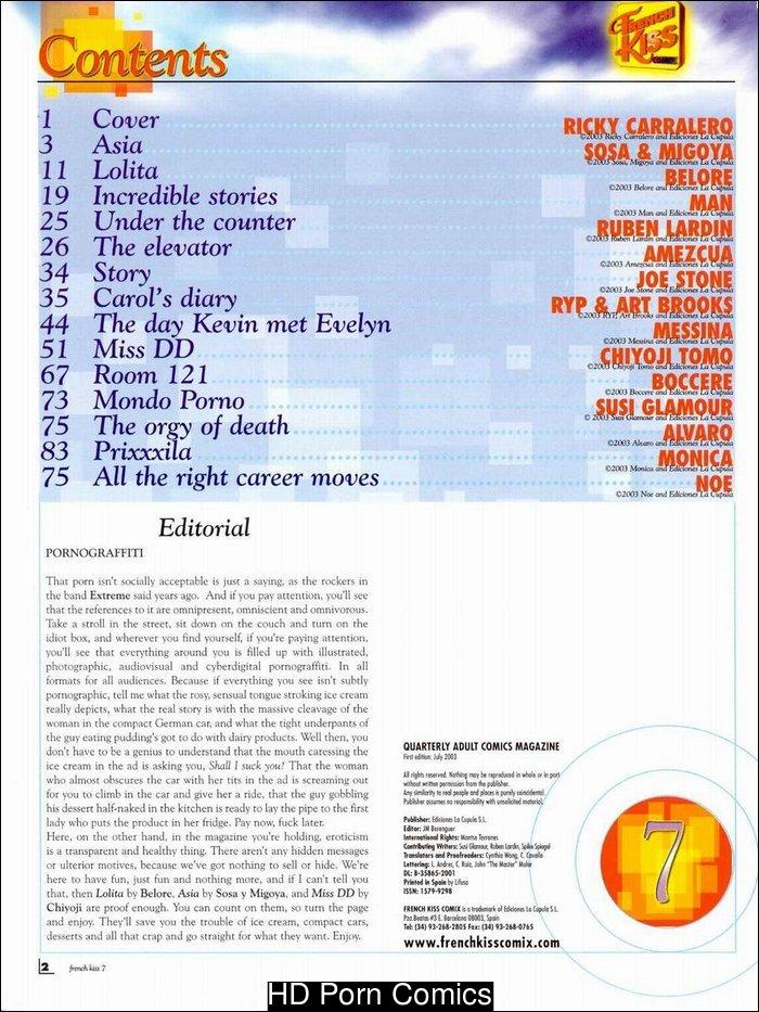 French Kiss 7 comic porn sex 2