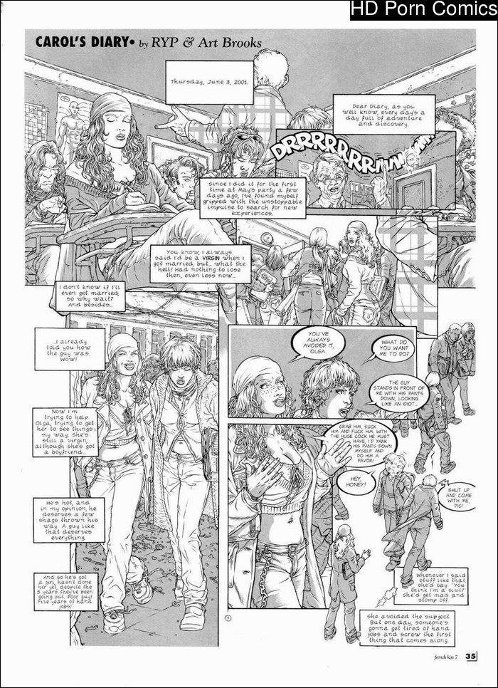 French Kiss 7 comic porn sex 35