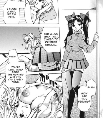 Huge Rack Saber comic porn sex 3