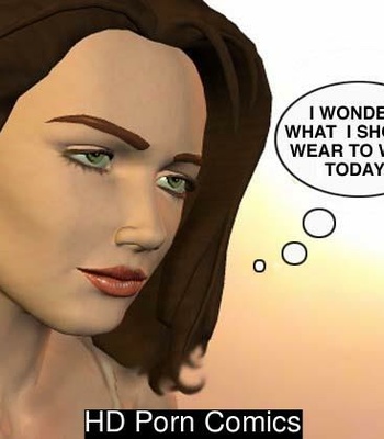 Mindy At Office: No Panties Day comic porn sex 4