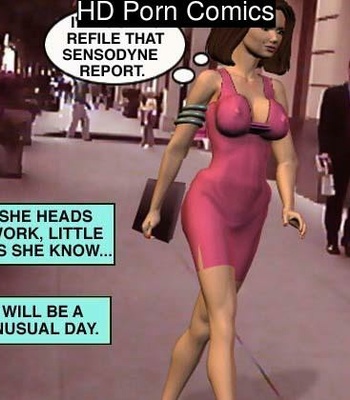 Mindy At Office: No Panties Day comic porn sex 7