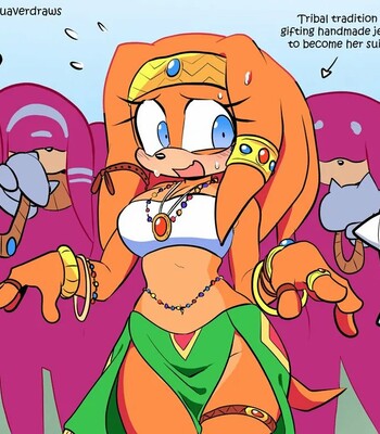 [Quaverdraws] Echidna Traditions comic porn thumbnail 001