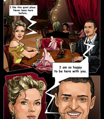 Scarlet Johansson & Timberlake comic porn sex 1