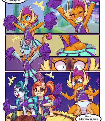 Smolder’s cheerleading initiation comic porn sex 1