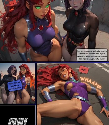 Teen Titans  Mission: Implausible – Bearly L. Eagle comic porn sex 4