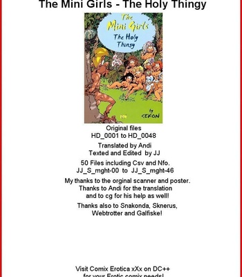 The Mini Girls 1 – The Holy Thingy comic porn sex 49