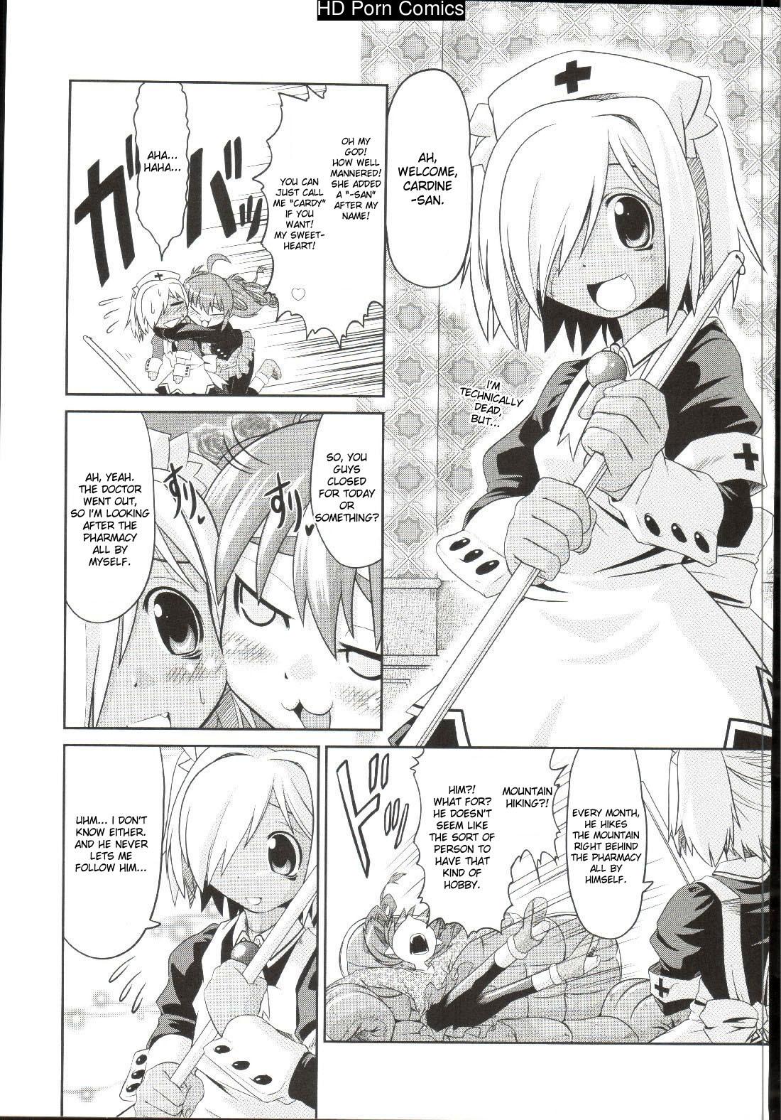 The Nurse Is A Zombie Girl!? Part 3 comic porn sex 3