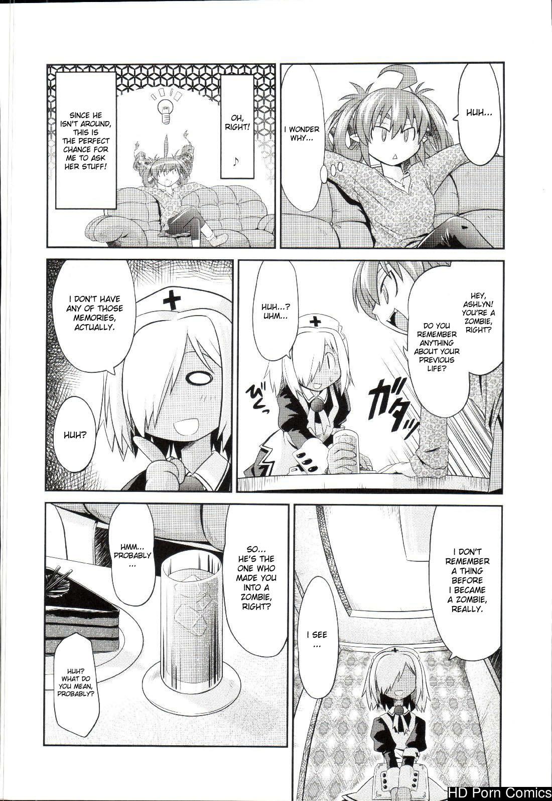 The Nurse Is A Zombie Girl!? Part 3 comic porn sex 4