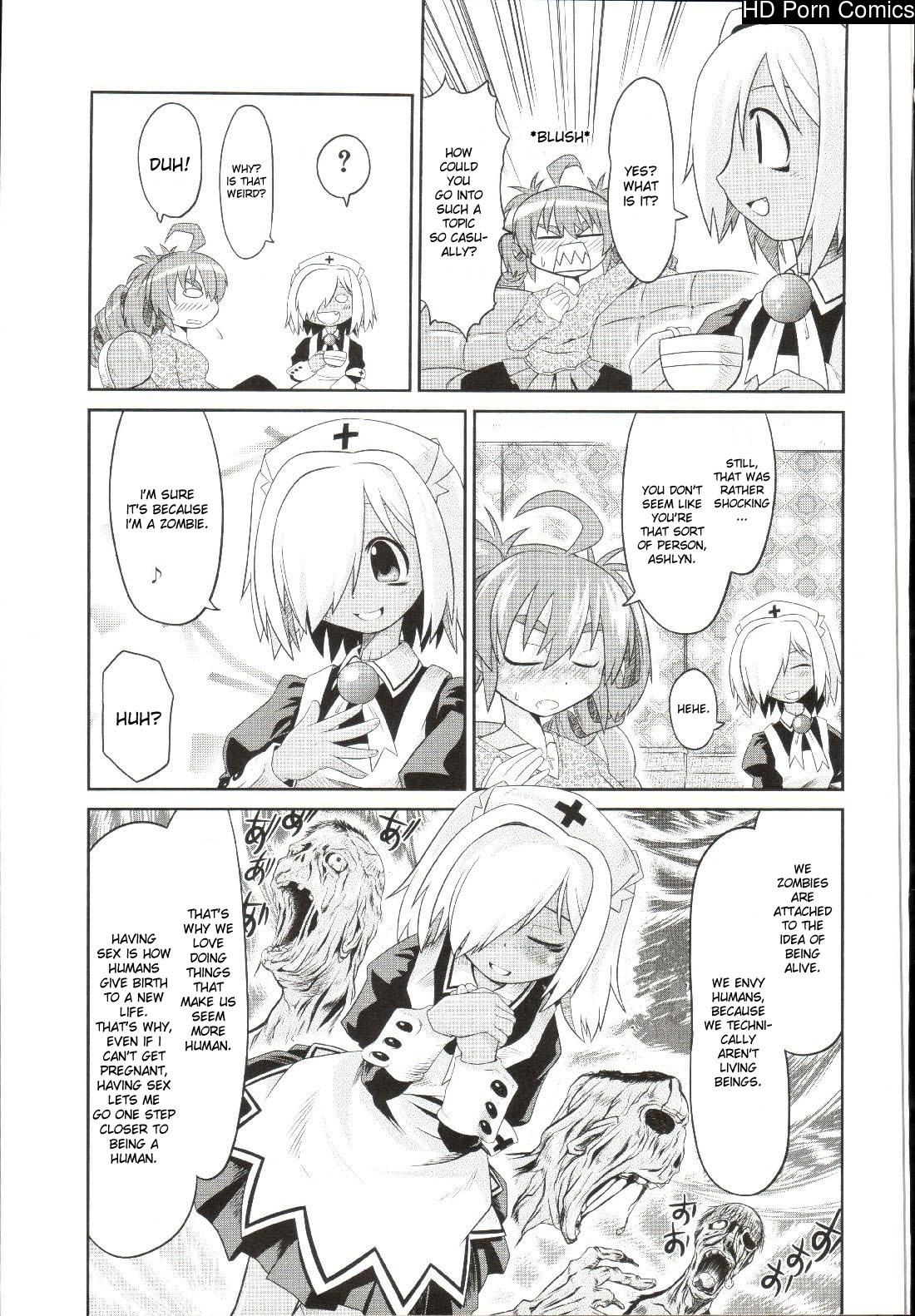The Nurse Is A Zombie Girl!? Part 3 comic porn sex 9