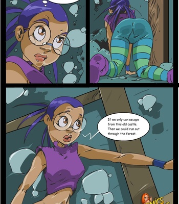 Witch Taranee & Frost comic porn sex 2