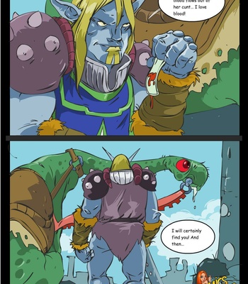 Witch Taranee & Frost comic porn sex 3