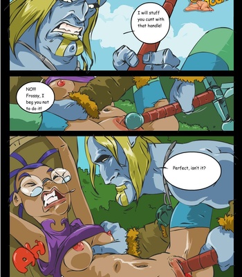 Witch Taranee & Frost comic porn sex 12